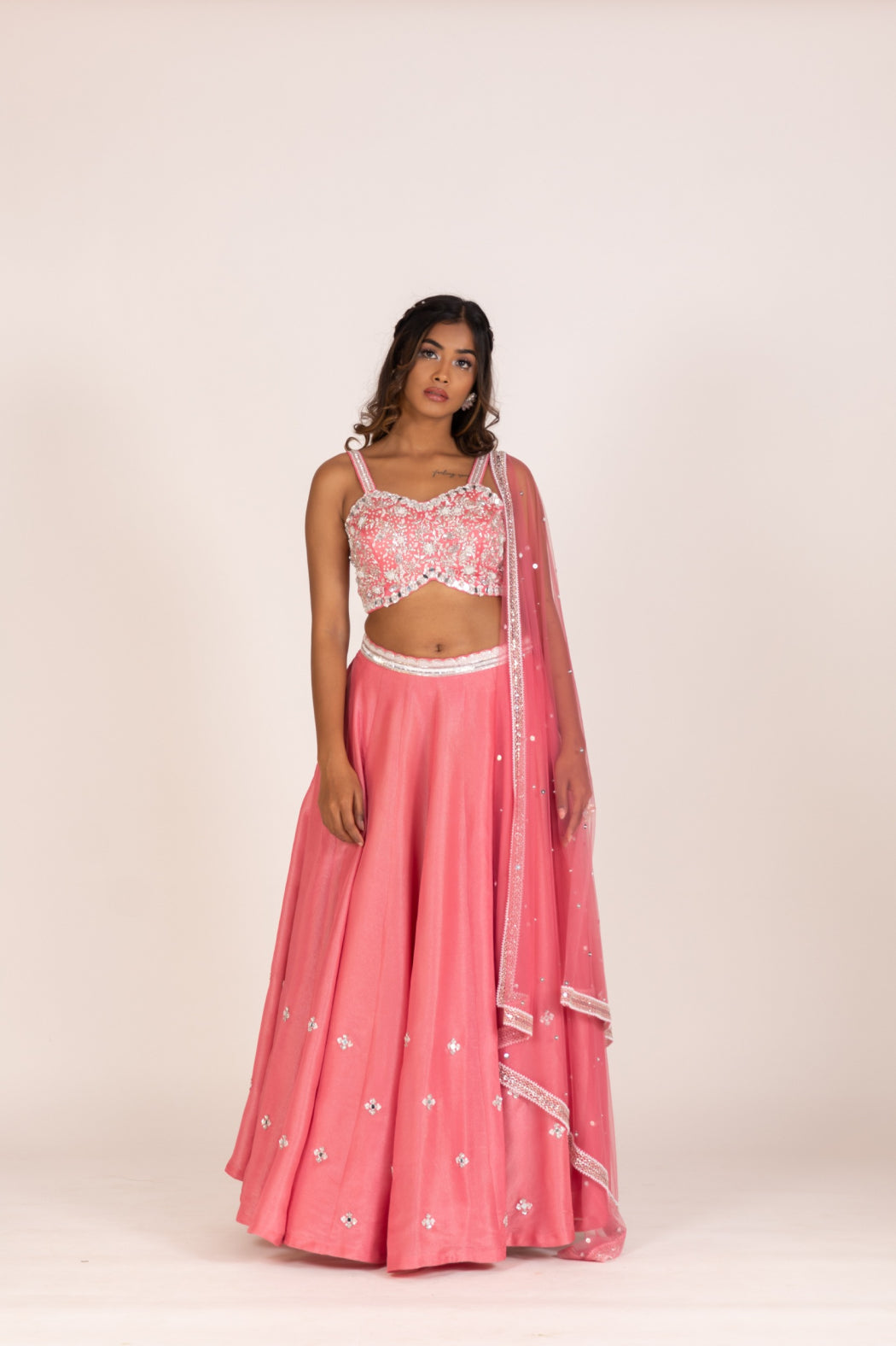 PINK LEHENGA SET