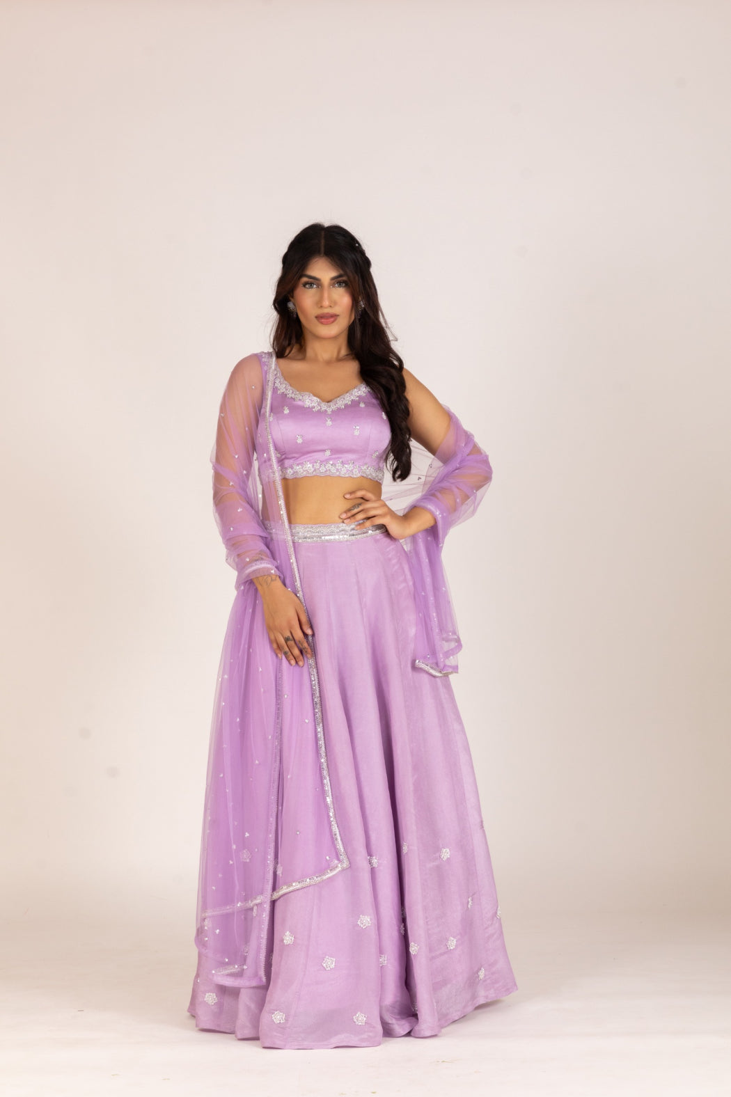 LILAC LEHENGA SET