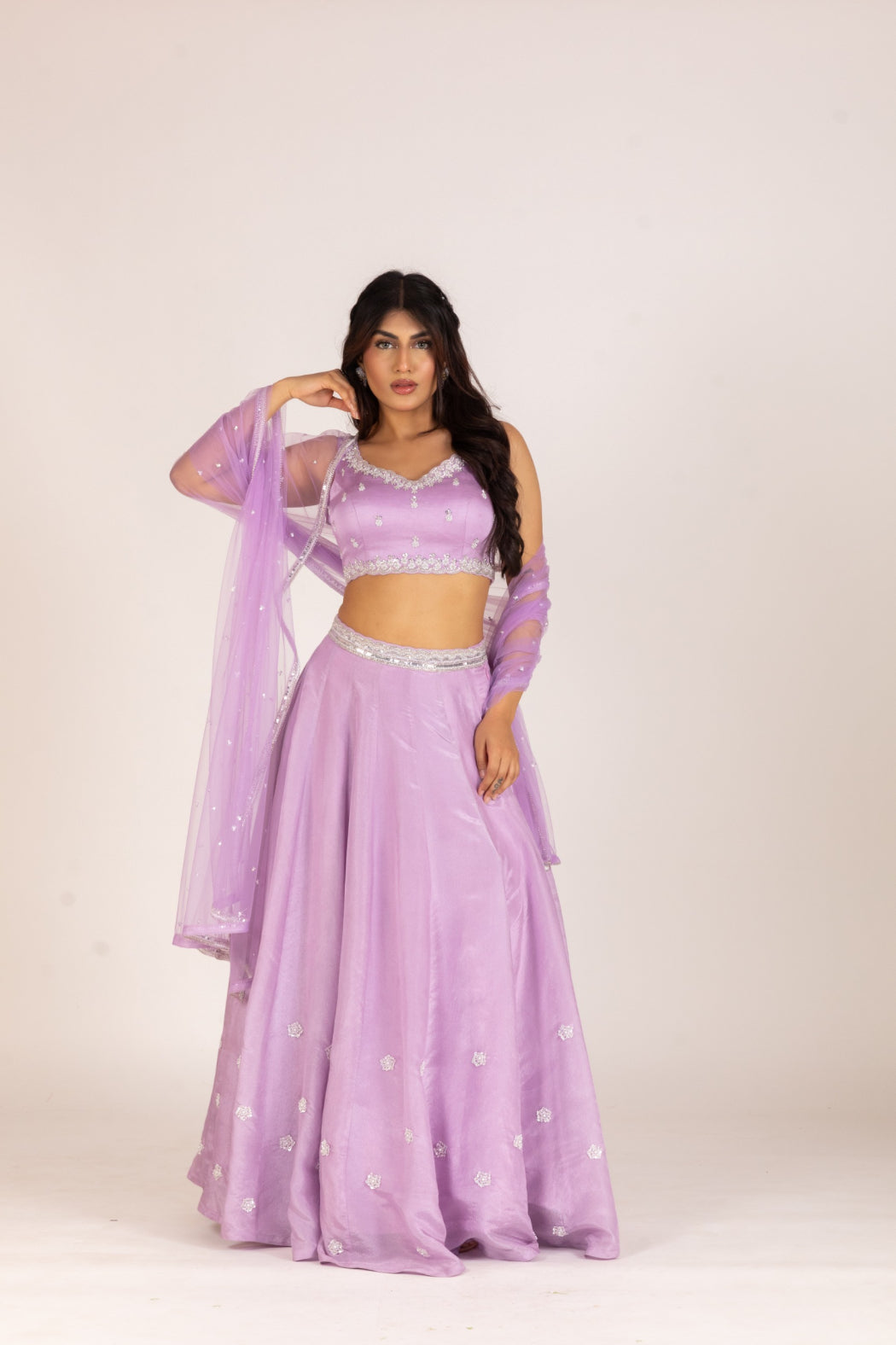 LILAC LEHENGA SET