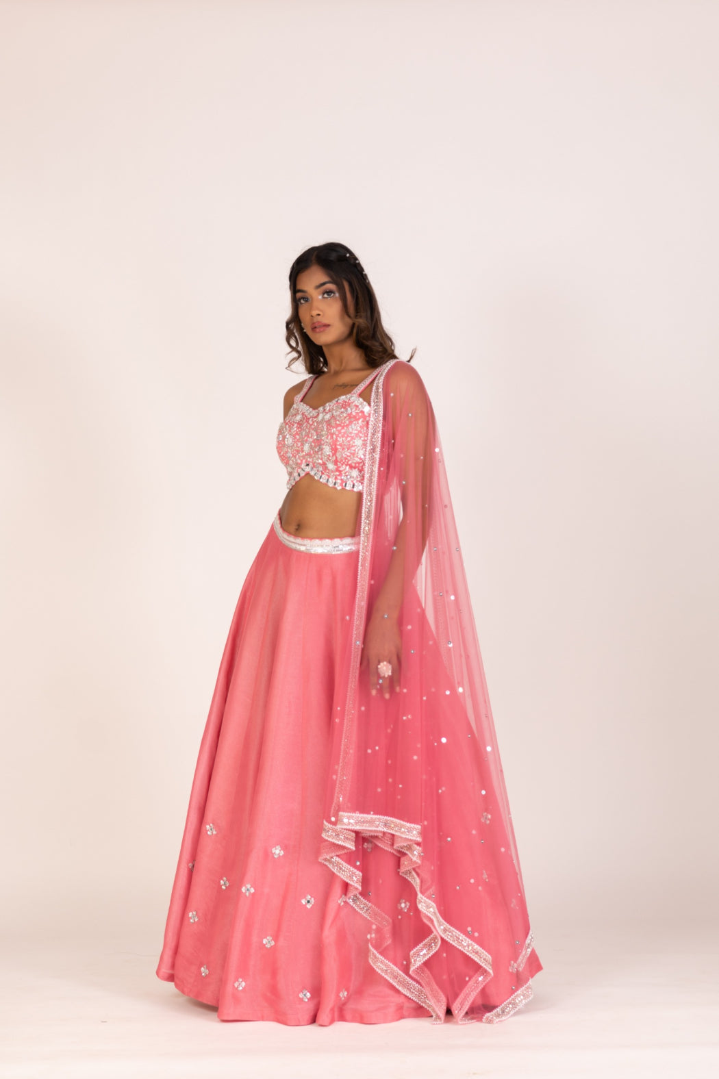 PINK LEHENGA SET