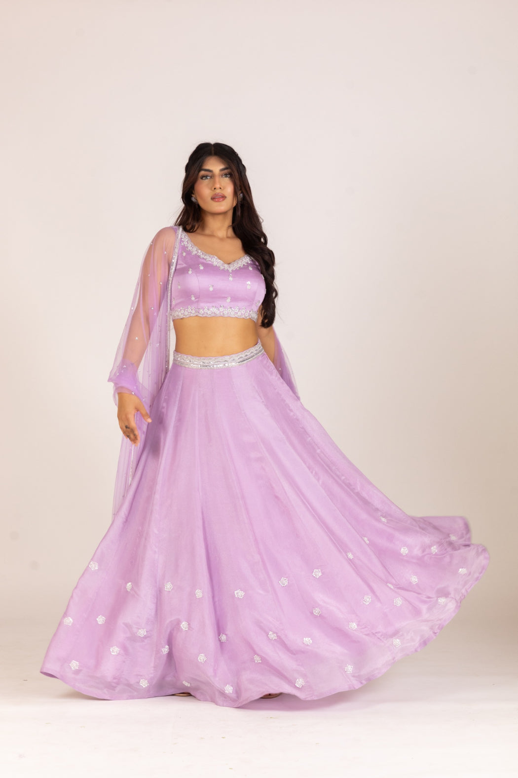 LILAC LEHENGA SET