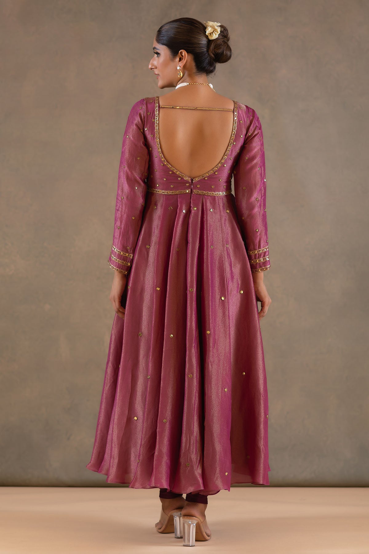 WINE ANARKALI SET