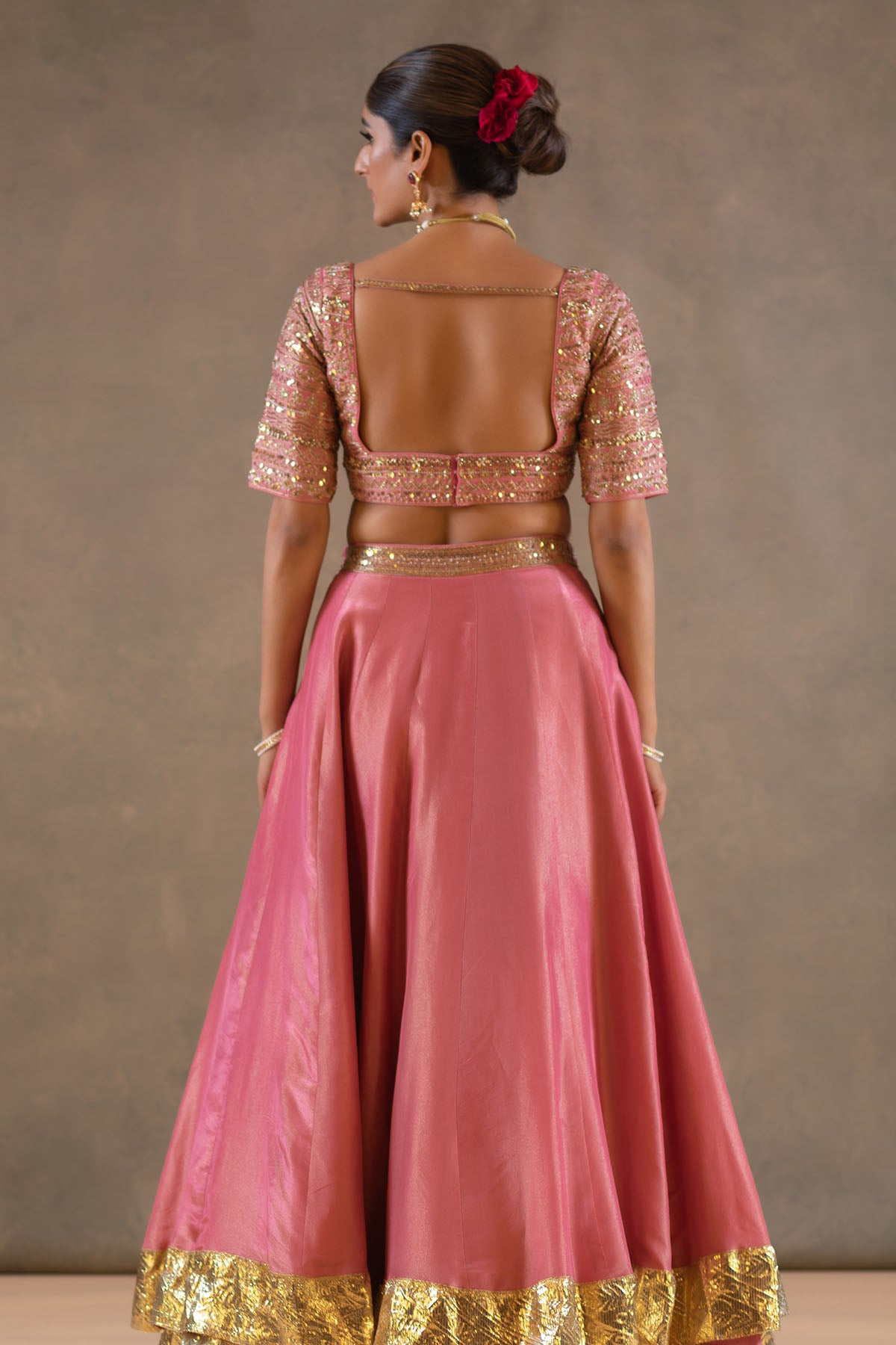 MAUVE LEHENGA SET